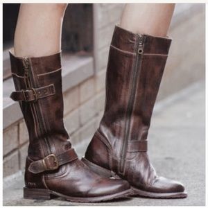 Bed Stu GOGO Leather Moto Boots